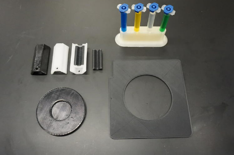 custom 3D printed parts to support bioprinting research